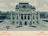 Hrvatsko narodno kazališta (HNK) oko 1898. godine